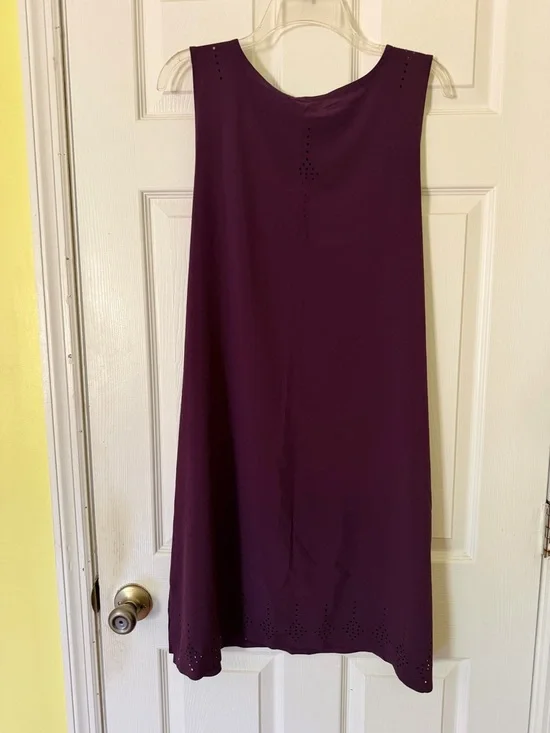 Title Nine Unconventional Sleeveless Dress
 Purple , sz XL, EUC - Picture 2 of 5